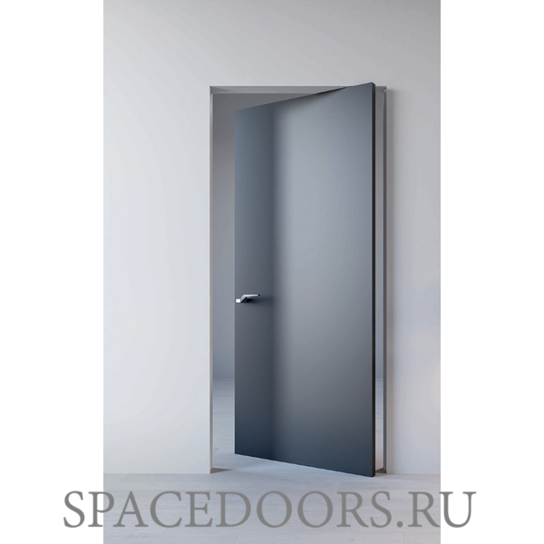 Дверь межкомнатная скрытая Реверс INVISIBLE с алюминиевой кромкой 59мм