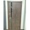 Металлическая Дверь Command Doors Премьер 2К тиковое дерево/белая лиственница с зеркалом