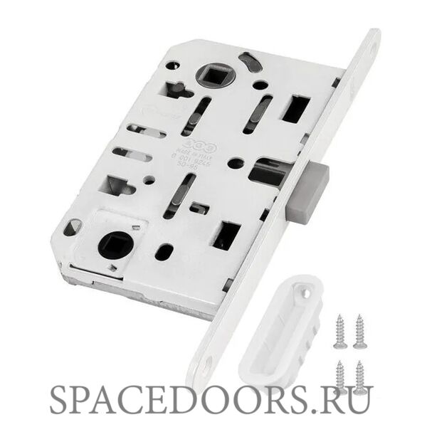 Замок AGB Mediana Polaris WC (белый) B06102.50.91 + ответная часть B02402.05.91