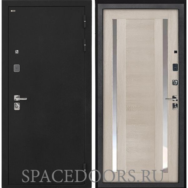 Входная дверь в квартиру Интекрон GENESIS ULTRA GU OC СБ-125 Дуб филадельфия крем