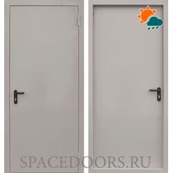 Противопожарная дверь Command Doors EI 60 RAL 7035 глухая