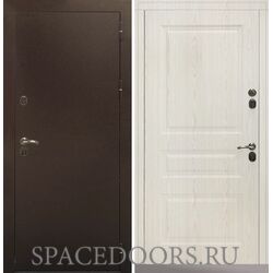 Входная дверь Command Doors Сибирь ТЕРМО стандарт сосна белая