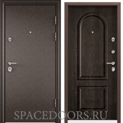 Дверь Torex ULTIMATUM-M MP Медь, рисунок РК-2U + КТ Дуб мореный