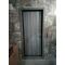 Входная дверь Лабиринт CLASSIC шагрень черная 06 - Сандал серый