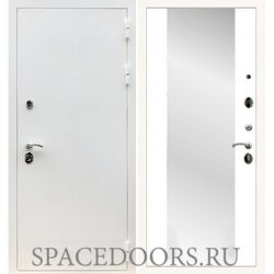 Входная дверь REX 5 белая шагрень сб-16 силк сноу