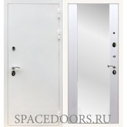 Входная дверь REX 5 белая шагрень сб-16 белый ясень