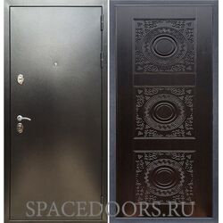 Входная дверь REX 5 (антик серебро) д-18 венге