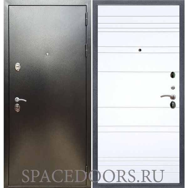 Входная дверь REX 5 (антик серебро) рекс 14 база силк сноу