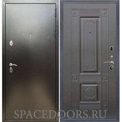 Входная дверь REX 5 (антик серебро) ФЛ-2 венге 16 мм