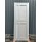Входная дверь REX (Рекс) 11 Антик серебро сб-18 лиственница бежевая белое стекло