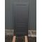 Входная дверь REX (Рекс) Премиум 290 бетон темный ФЛ-117 штукатурка графит