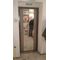 Входная дверь Лабиринт Нью-Йорк с Зеркалом Максимум - Софт Грей