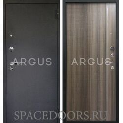 Входная металлическая дверь Аргус ЛЮКС ПРО ГАУДА КЕРАМИКА/ЧЕРНЫЙ ШЕЛК