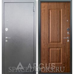 Входная металлическая дверь Аргус ЛЮКС ПРО ТРИУМФ ДУБ ЗОЛОТОЙ/СЕРЕБРО АНТИК