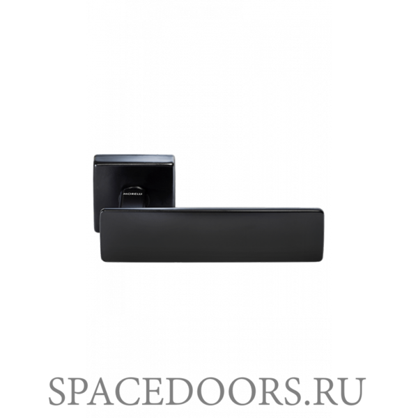 Ручка дверная Morelli SPACE-SQ NERO