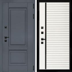 Входная дверь Афина Графит + Агата