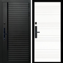 Входная дверь Агат SMART + Горизонт дуб кантри