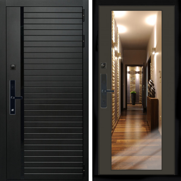 Входная дверь Агат SMART + Зеркало венге