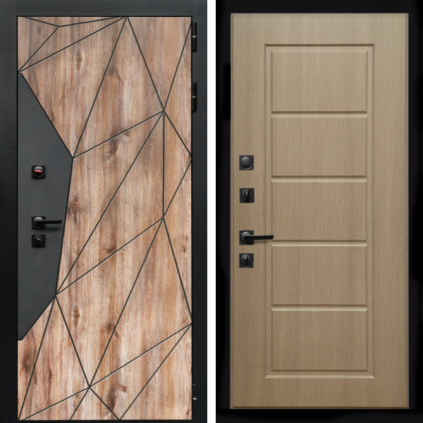 Входная дверь Авангард + ФЛ-39 эко дуб