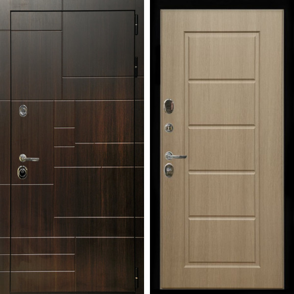 Входная дверь Домино + ФЛ-39 эко дуб