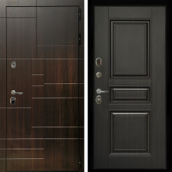 Входная дверь Домино + Классика венге