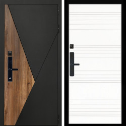 Входная дверь Гранит SMART + Горизонт дуб кантри