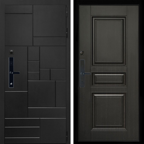 Входная дверь Квадро SMART + Классика венге