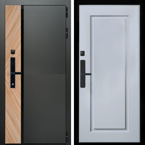 Входная дверь Оникс SMART + ФЛ-119 силк маус