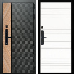 Входная дверь Оникс SMART + Горизонт дуб кантри