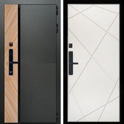 Входная дверь Оникс SMART + Лучи белый