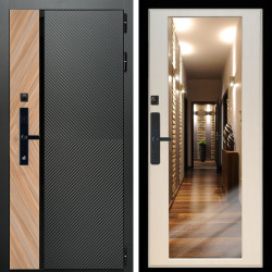 Входная дверь Оникс SMART + Зеркало эко дуб