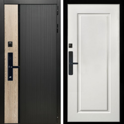 Входная дверь Престиж SMART + ФЛ-119 белый матовый