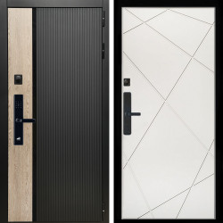 Входная дверь Престиж SMART + Лучи белый