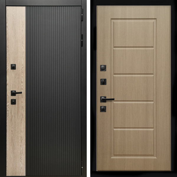 Входная дверь Престиж + ФЛ-39 эко дуб
