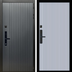 Входная дверь Шторм SMART + Вертикаль Силк маус
