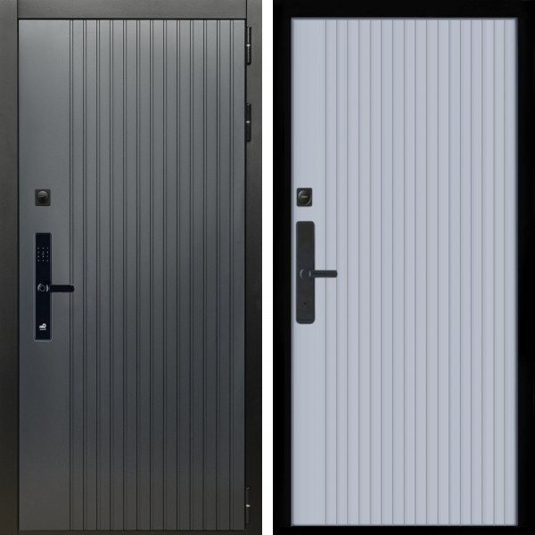 Входная дверь Шторм SMART + Вертикаль Силк маус