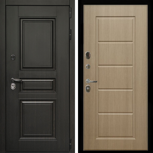 Входная дверь Стандарт 10 + ФЛ-39 эко дуб