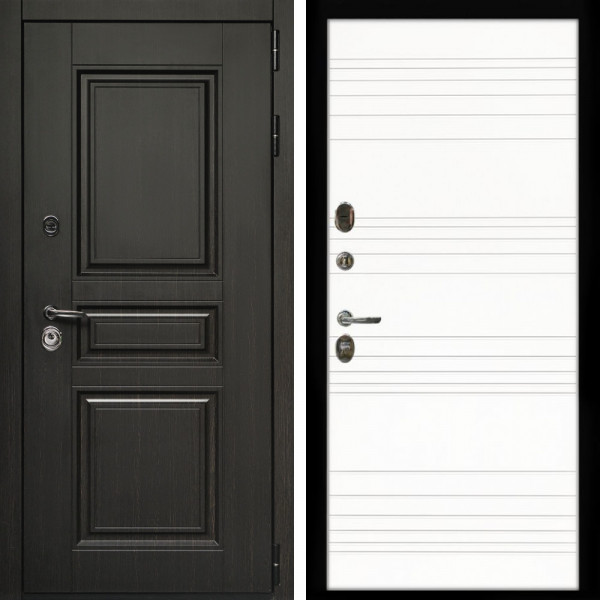 Входная дверь Стандарт 10 + Горизонт дуб кантри