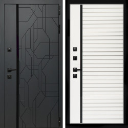 Входная дверь Верона Графит + Агата