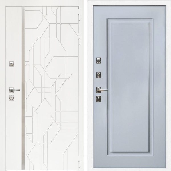 Входная дверь Верона + ФЛ-119 силк маус