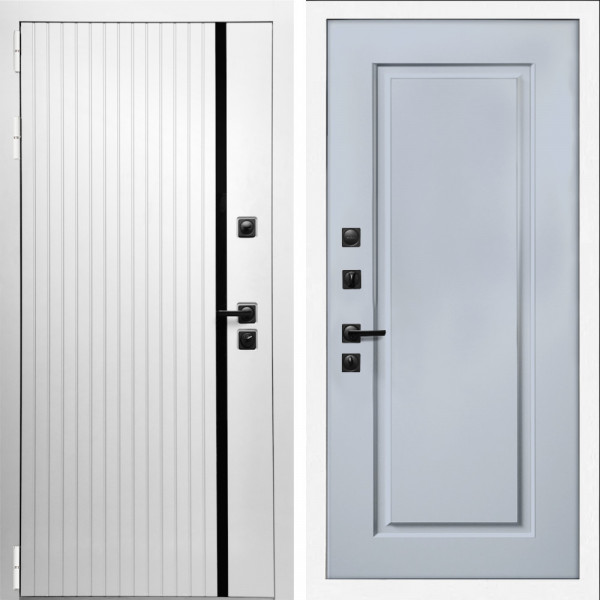 Входная дверь Вертика + ФЛ-119 силк маус