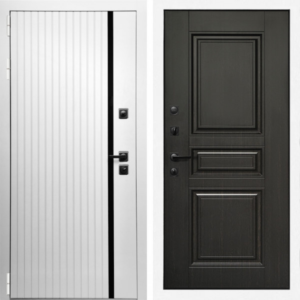 Входная дверь Вертика + Классика венге