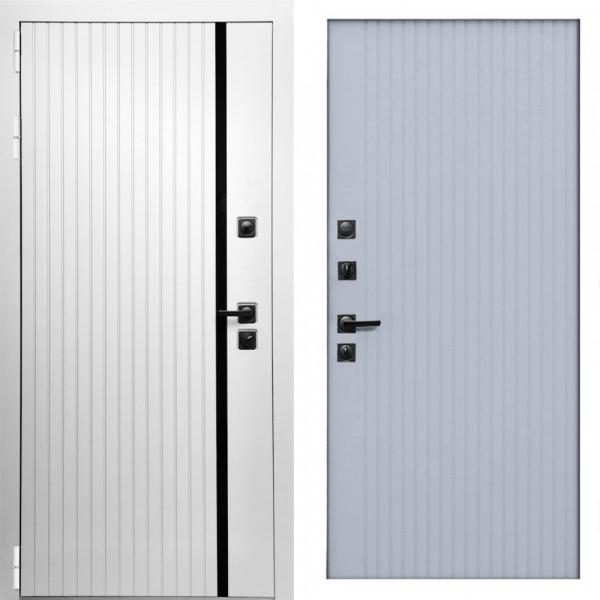 Входная дверь Вертика + Вертикаль Силк маус