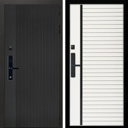 Входная дверь Вертикаль Блек SMART + Агата