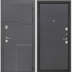 Входная дверь Интекрон Брайтон 3d Эковенге поперечный