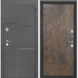 Входная дверь Интекрон Брайтон 3d Гранж Гладкая