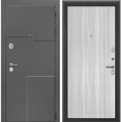 Входная дверь Интекрон Брайтон 3d Сандал Белый В-07