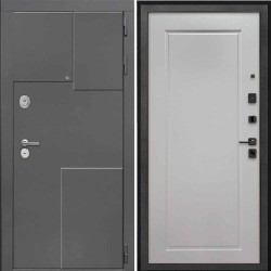 Входная дверь Интекрон Брайтон 3d ФЛ-642 белый