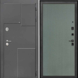 Входная дверь Интекрон Брайтон 3d Пазл грин ФЛ-295