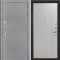 Входная дверь Интекрон Брайтон антрацит Чесура светлая ФЛ-566